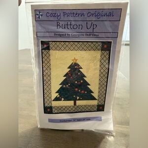 Cozy Pattern Original Button Up Quilt Pattern